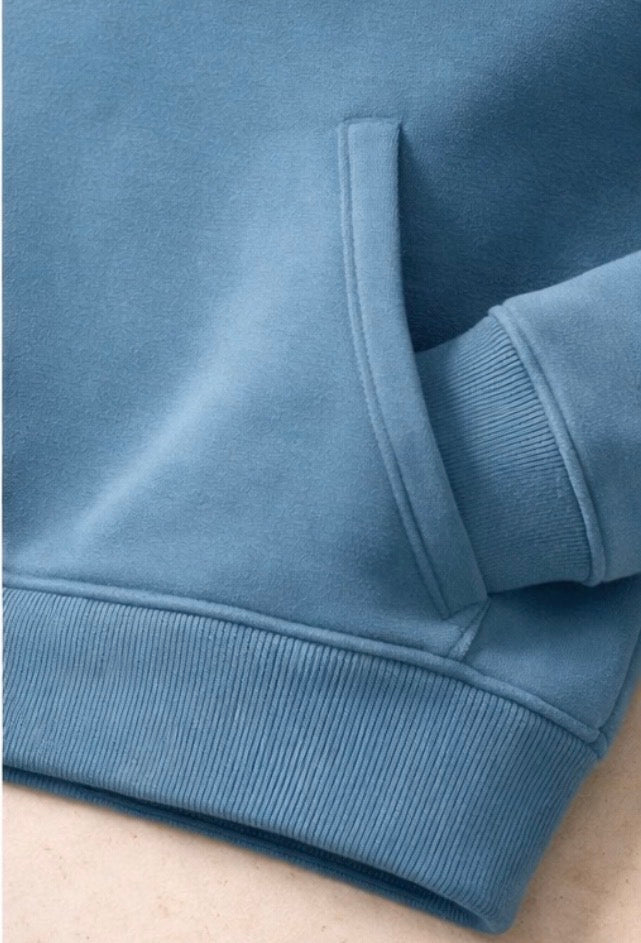 Unisex - Hoodie - Adriatic Blue