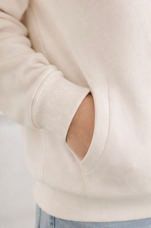 Unisex - Hoodie - Ivory