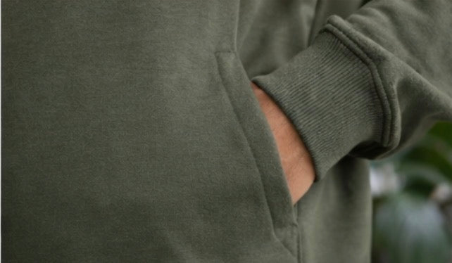 Unisex - Hoodie - Organic Khaki