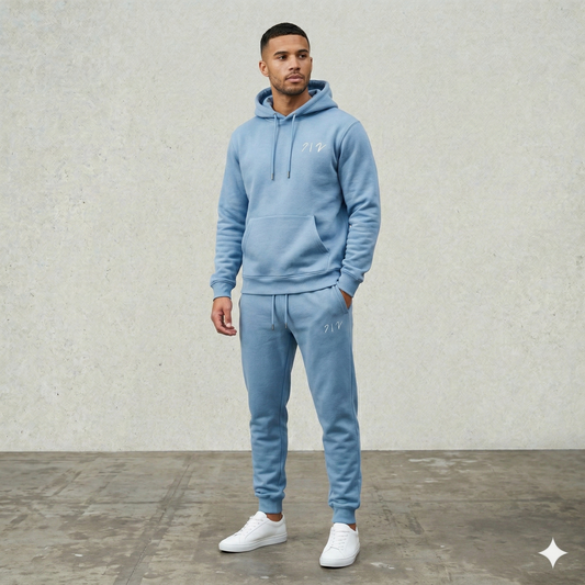 Premium Organic - Tracksuit - Aquamarine