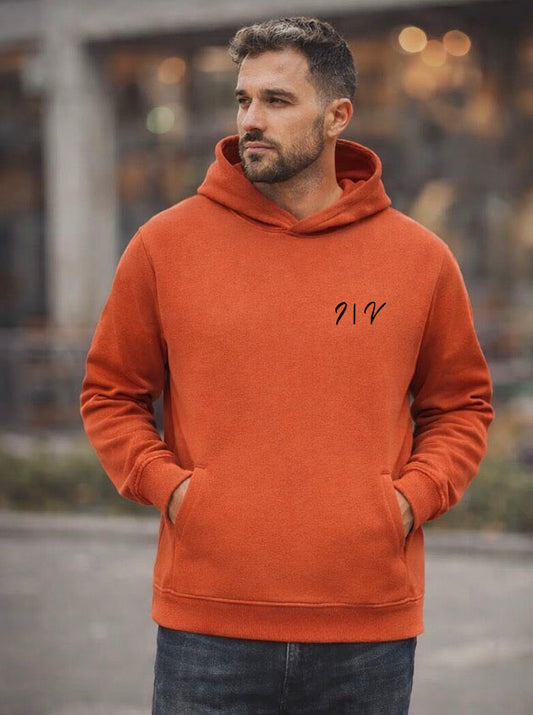 Unisex - Hoodie - Burnt Brick