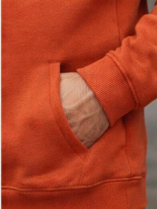 Unisex - Hoodie - Burnt Brick