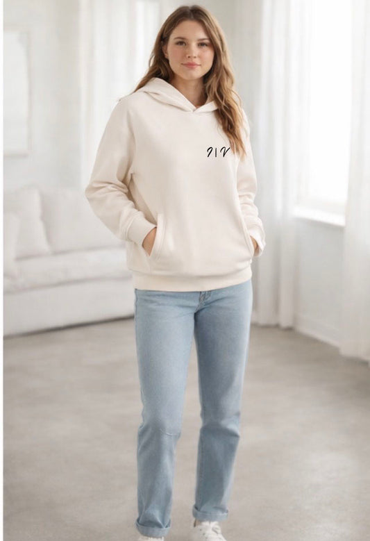 Unisex - Hoodie - Ivory