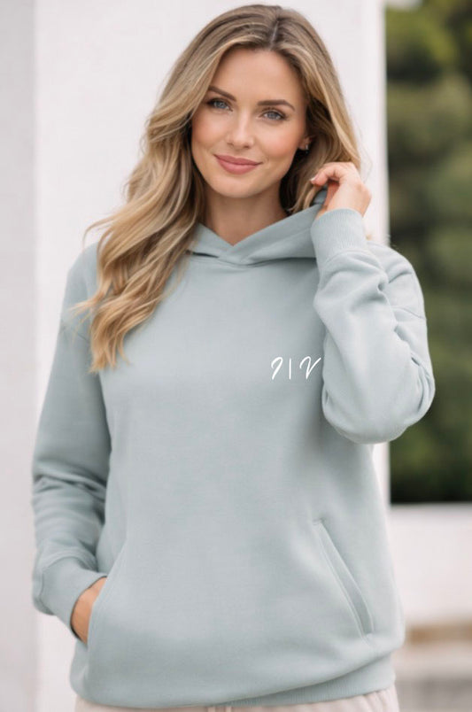 Unisex - Hoodie - Jade Green