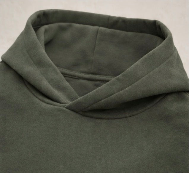 Unisex - Hoodie - Organic Khaki
