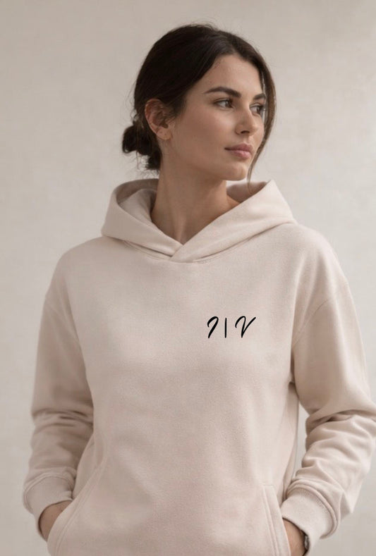Unisex - Hoodie - Raw Natural