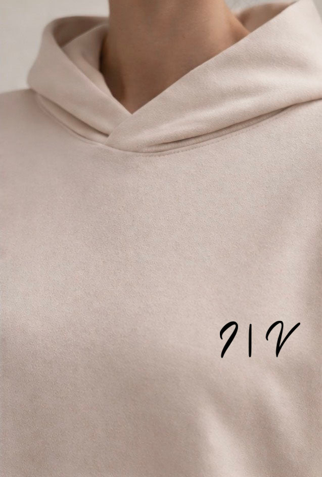 Unisex - Hoodie - Raw Natural