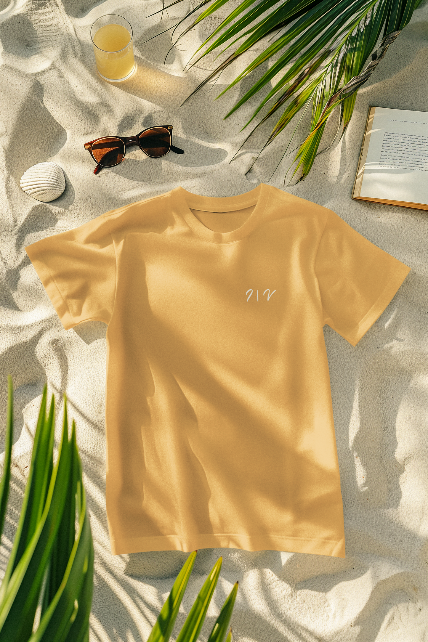 Unisex Shirt Sandfarbe