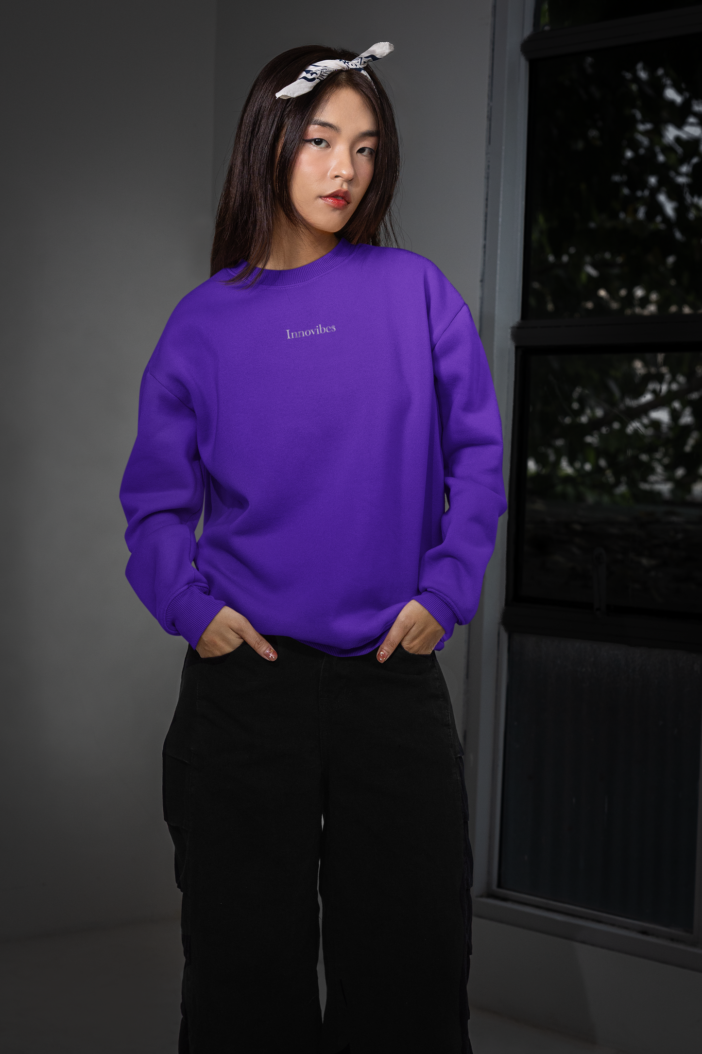 Sweatshirt Lila